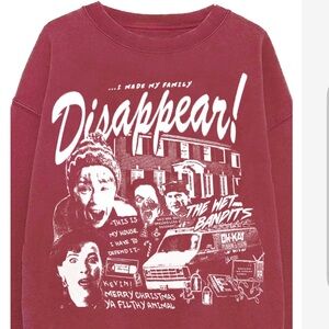 NWOT Comfort Colors Home Alone Sweatshirt - XL